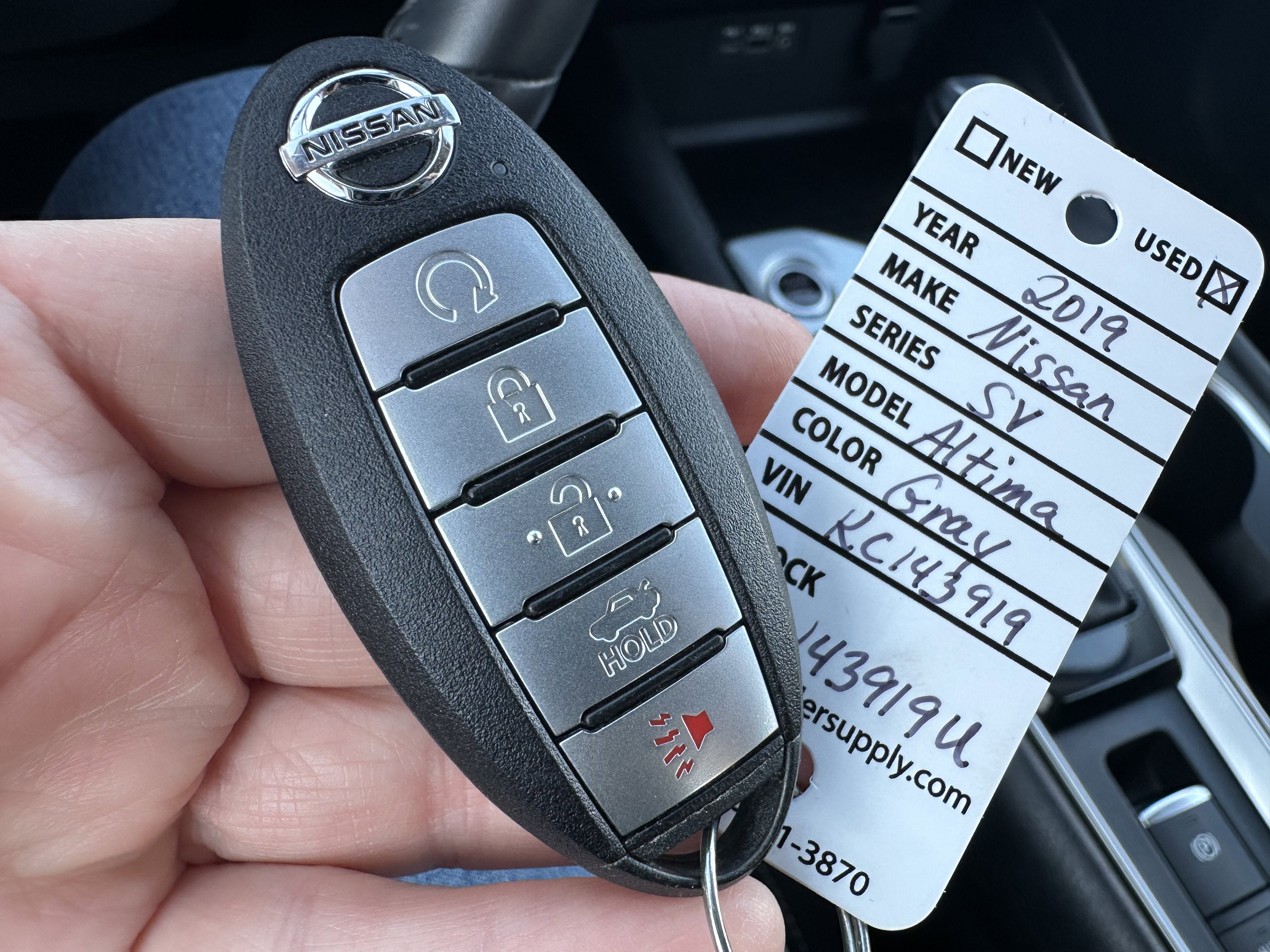 2019 Nissan Altima 2.5 SV