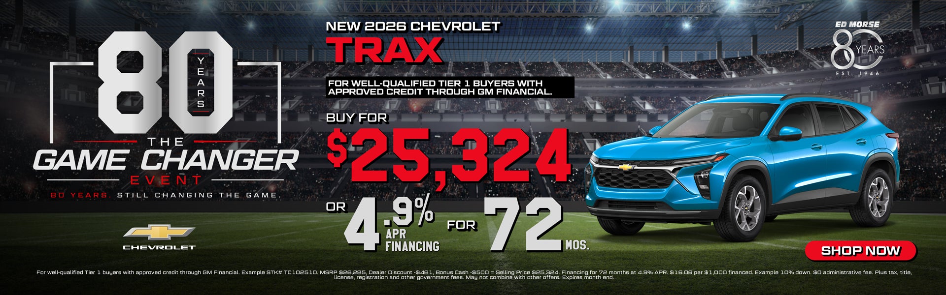 New 2026 Chevrolet Trax