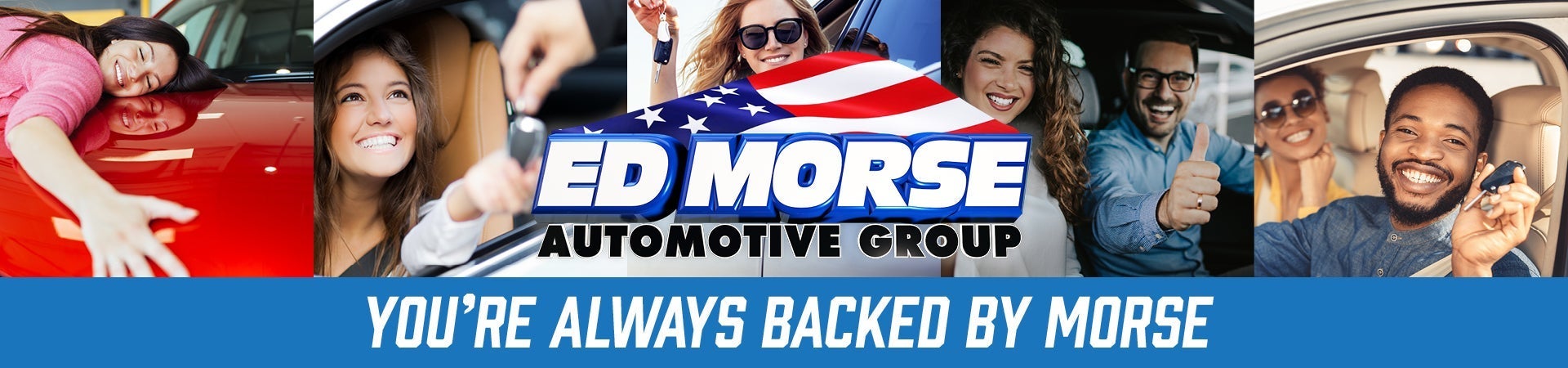 your always backed by morse banner Ed Morse Chevrolet North California MO in California MO